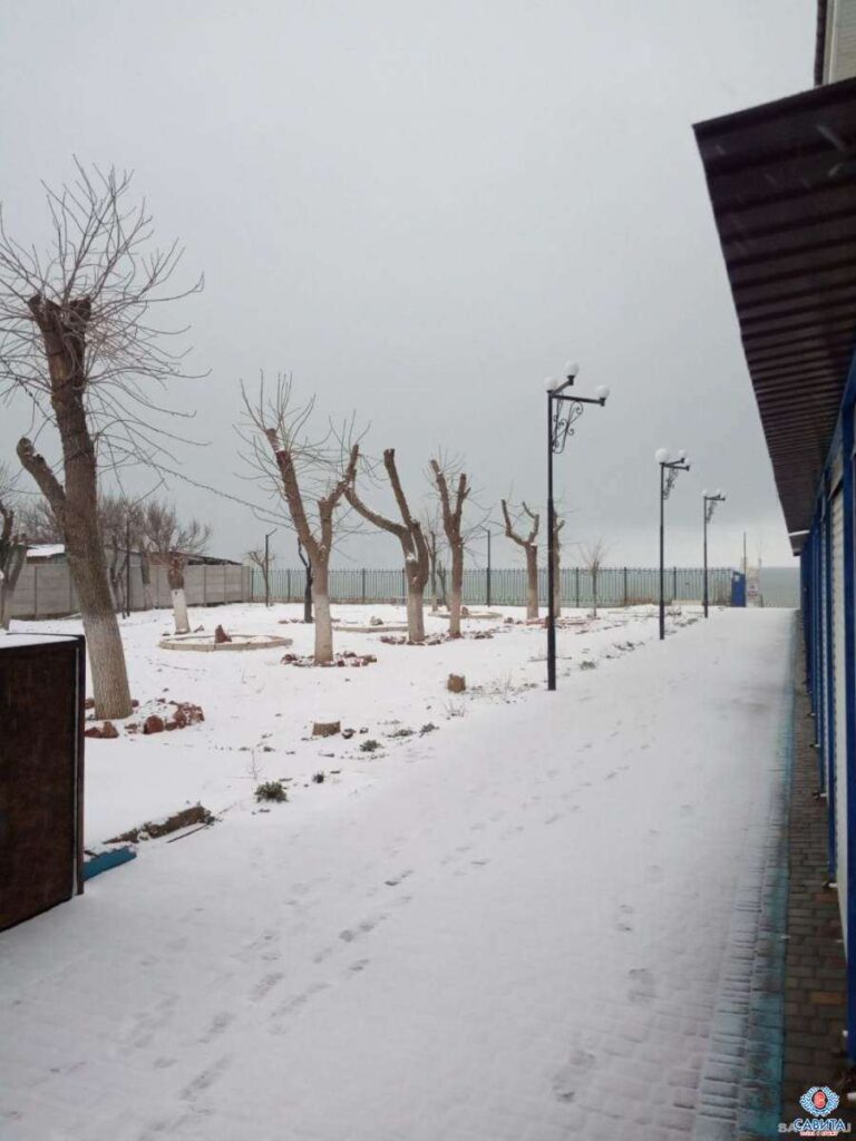 Зима в Николаевке - отель Савита